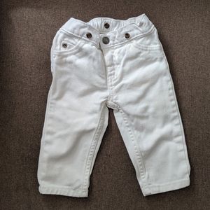 Carter's white baby boy bottoms